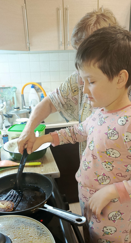 Утренние сырники.